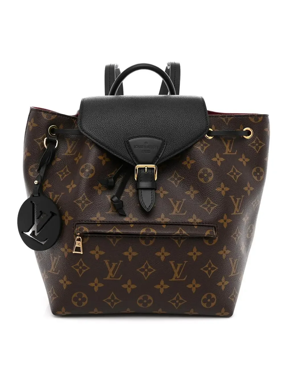 Louis Vuitton Montsouris Pm Black #295643L19B